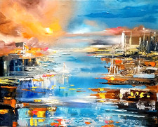 Original Acrylic Oil Painting