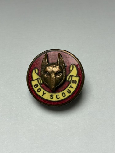 Vintage boy scout lapel badge - scout,