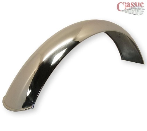 Stainless steel front - steel, mudguard