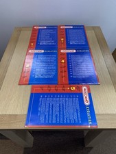 Meccano Instruction Booklets. Evolution Series 1-5 Good Condition
