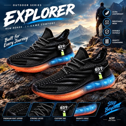 Mens casual running shoes - running,