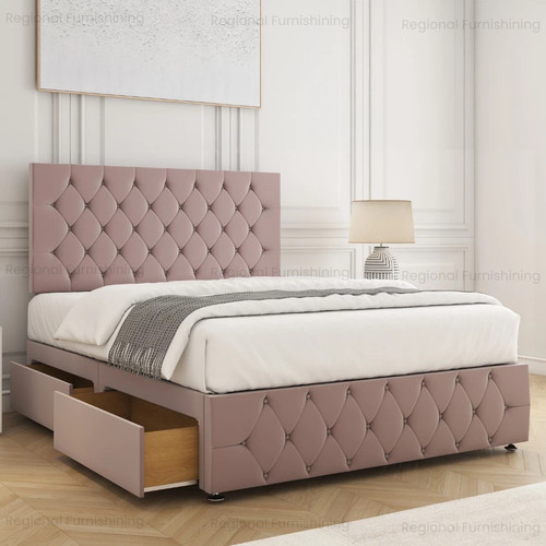 New divan chesterfield - chesterfield, bed