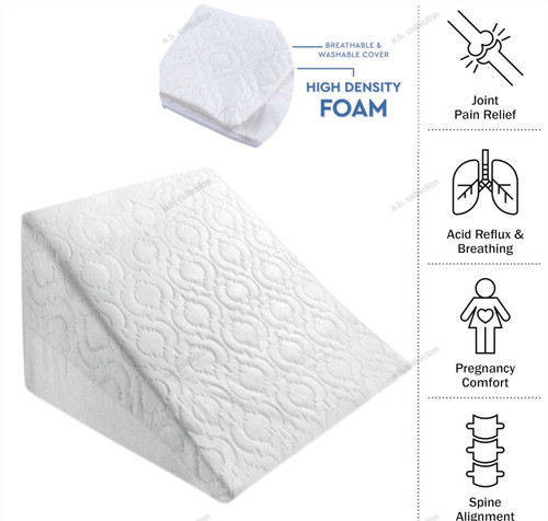 Bed wedge pillow orthopaedic - wedge,