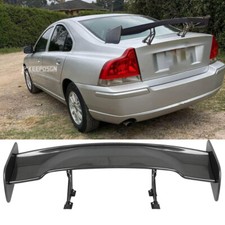 For Volvo S40 S60 S80 T5 V60 Adjustable Rear Spoiler Trunk GT Style Racing Wing