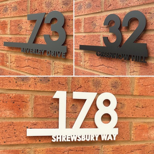 Door sign plaque laser cut - plaque,