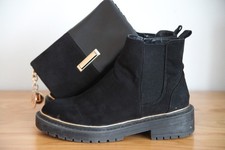 RIVER ISLAND BLACK CHELSEA