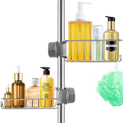 Cofvho shower caddy shelf - shower, no