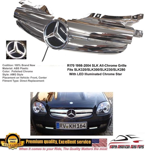 Slk r170 all - chrome, led