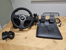 Logitech Driving Force Pro Steering Wheel Pedals Ps2 Ps3