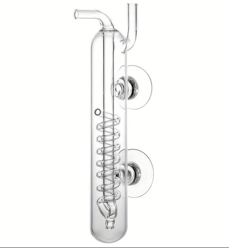 Spiral glass co2 - spiral, bubble