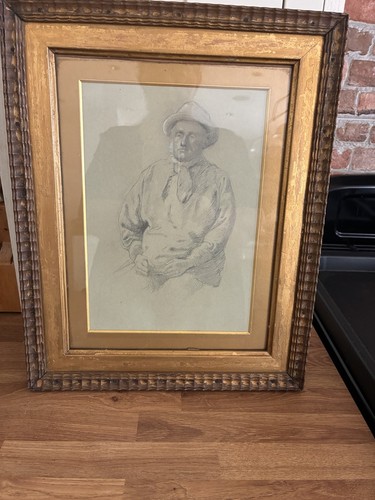 Vintage pencil sketch - vintage, by
