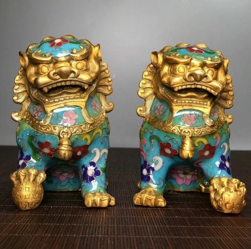 Antique old china bronze - 5.1",