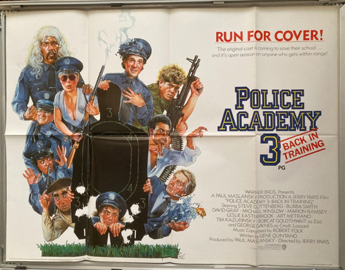 Cinema poster police academy - poster:,