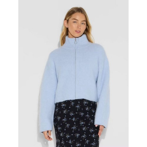 Women full zip mock - full,