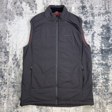 Rohan Icepack Vest Men's Grey Bodywarmer Gilet Jacket, Hiking Walking, Medium