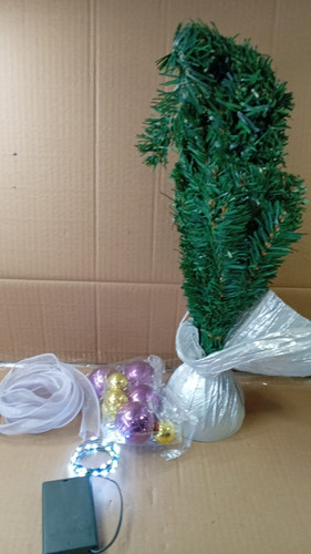 Mini christmas tree with - christmas,