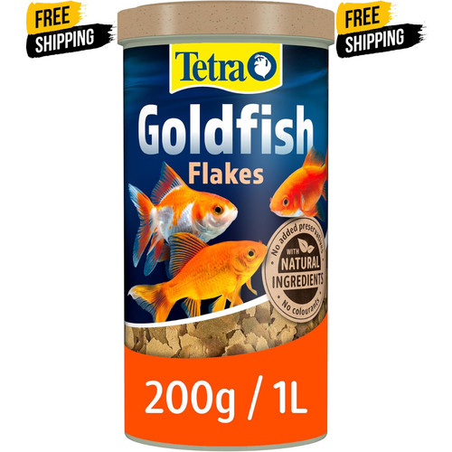 Tetra goldfish flakes flake - goldfish,