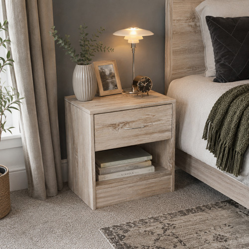 Bedside tables set wooden - tables,