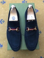 Gucci Loafers Suede Shoes