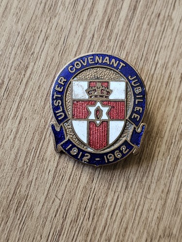 Ulster covenant jubilee enamel - ulster,