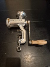 Porkert No. 8 Meat Grinder Mincer Counter Mounted Cast iron Hand Crank