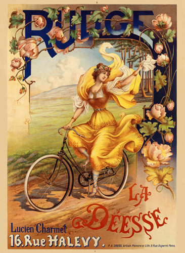 Rudge vintage bicycle poster - rudge,