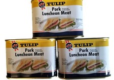 3 x 250g Tins Of Tulip Pork