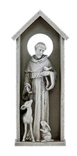 St. Francis Wall Plaque 8”