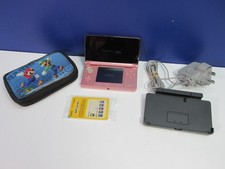 working NINTENDO original 3DS PINK HANDHELD VIDEO GAME CONSOLE