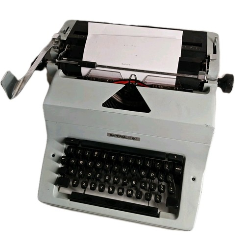 Imperial vintage typewriter - vintage,