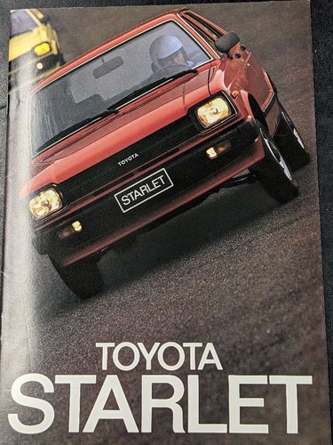 Old car catalog - , starlet