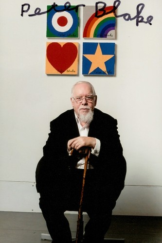 Sir peter blake signed - sir,
