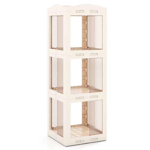 Tier revolving bookshelf - 3-tier,