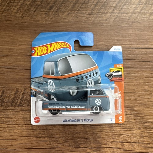 Pickup blue hot wheels - vw,