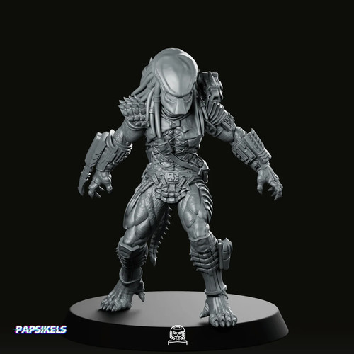 City skull hunter miniature - hunter,