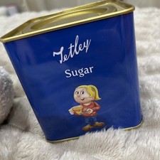 Tetley Tea Sugar Tin. In Good