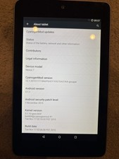Google Nexus 7 (2012) 1st Gen