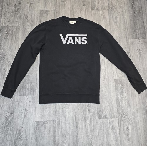 Vans mens black logo