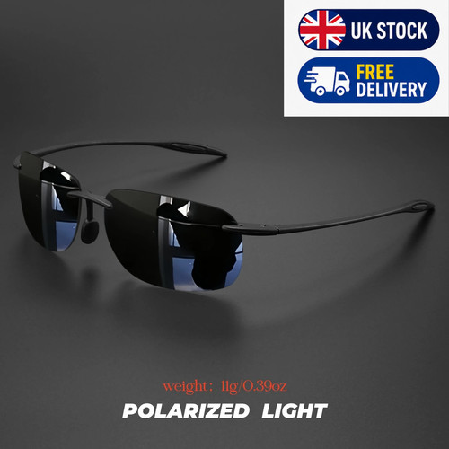 Rimless tr90 sunglasses - tr90,