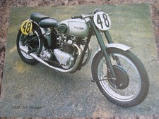 1947 GP TRIUMPH 48 MOTORCYCLE