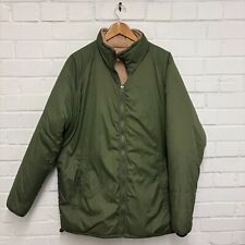 THERMAL JACKET -  Size: Medium, Olive Green/Sand Reversible , British *Stitching