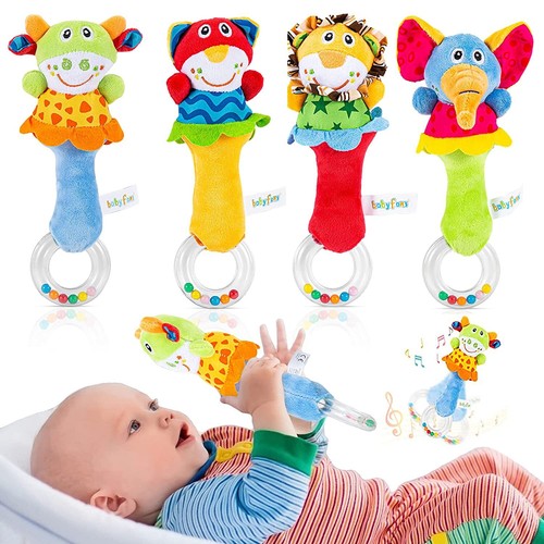 Kids soft rattles - soft, handbells