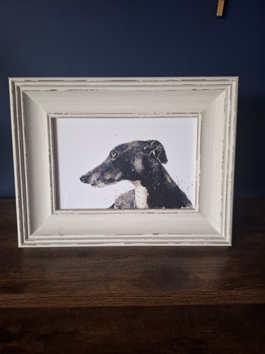 Greyhound whippet print - greyhound,