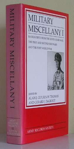 Military miscellany - military,
