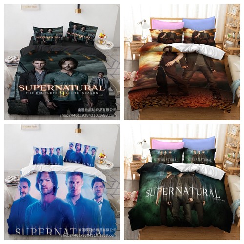 New supernatural duvet cover - new,