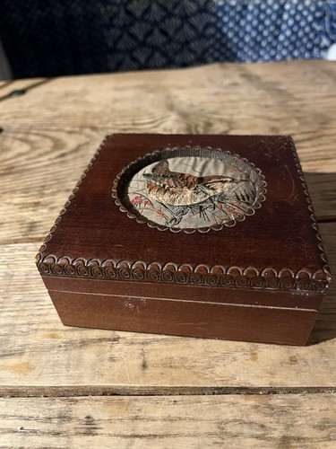 Handcrafted wooden box - handcrafted, with