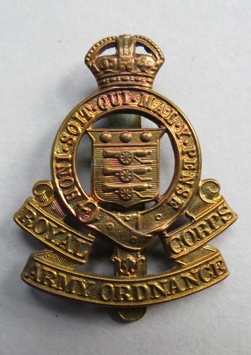 Military brass cap - military, royal