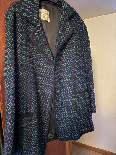 Vintage welsh wool tapestry - welsh,