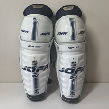 Reebok Jofa Ice Hockey Shin Guards 12” NHL Protective Equipment 