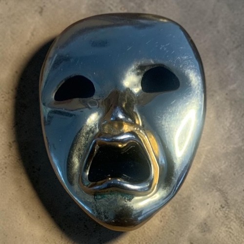 Vintage tragedy theater - tragedy, mask